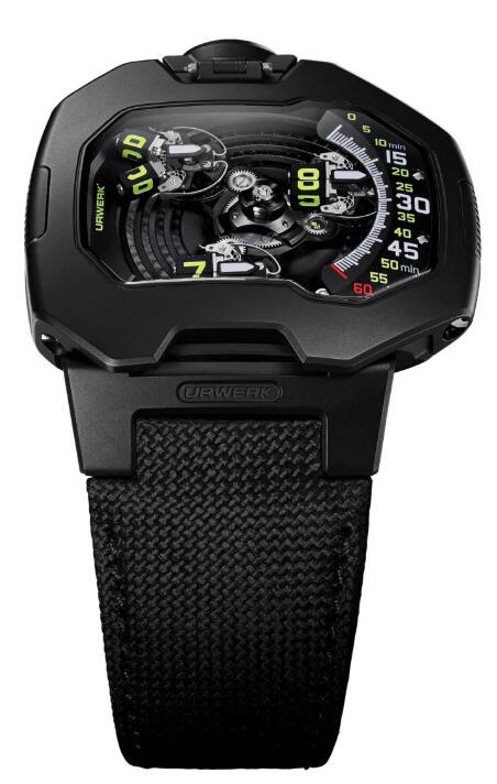 Review Fake Urwerk UR-120 Space Black watch - Click Image to Close